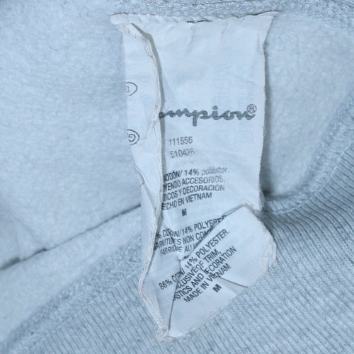 Champion Womens Grey Medium Reverse Weave Pullover Hoodie