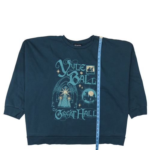 George Harry Potter Yule Ball Navy Blue 2XL Women's Pullover Sweatshirt