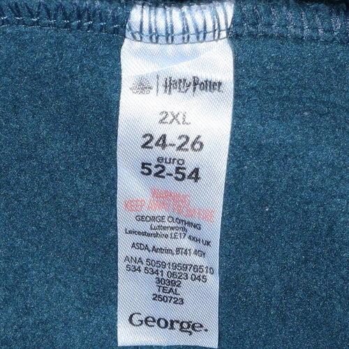 George Harry Potter Yule Ball Navy Blue 2XL Women's Pullover Sweatshirt