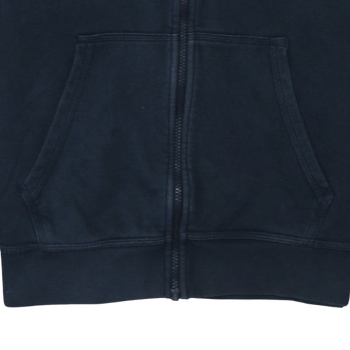 Nike Men's Black Full Zip Hoodie Medium Fleece Sportswear