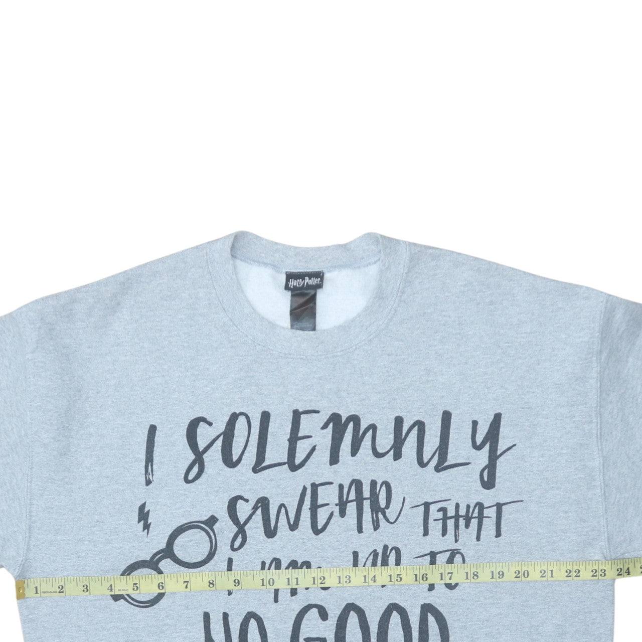 Harry Potter Women Grey Crew Neck Pullover Sweatshirt Size M