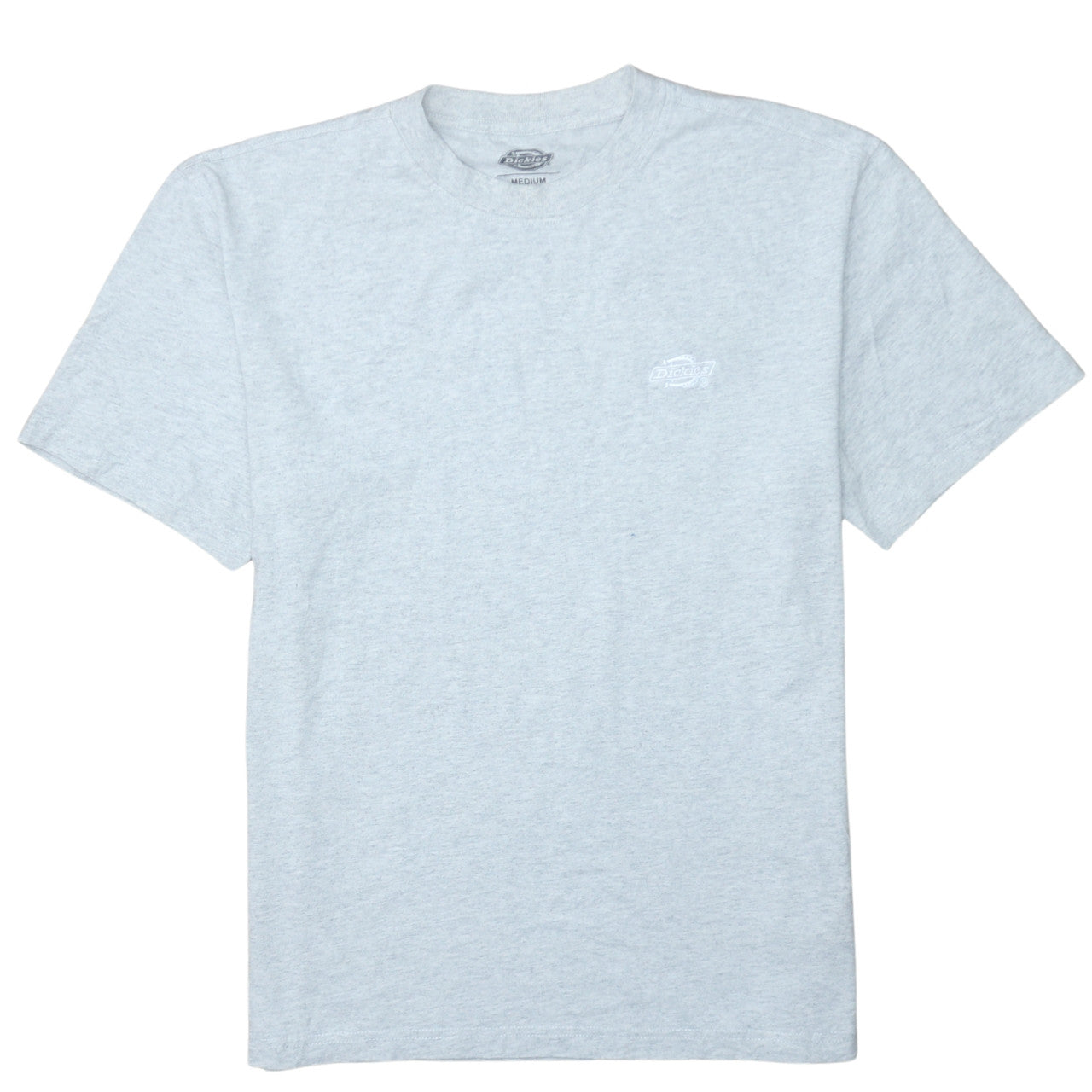 Dickies Men Grey Medium Regular Fit Crew Neck Cotton T-Shirt