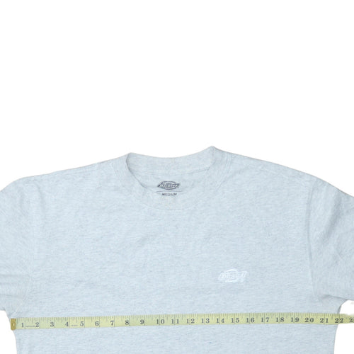 Dickies Men Grey Medium Regular Fit Crew Neck Cotton T-Shirt