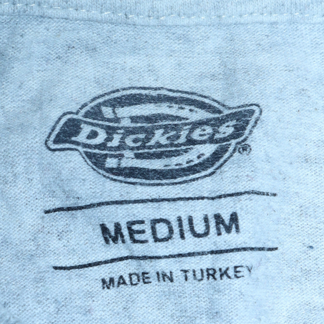 Dickies Men Grey Medium Regular Fit Crew Neck Cotton T-Shirt