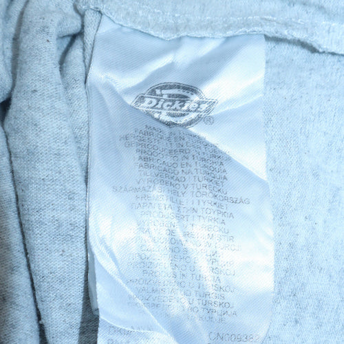 Dickies Men Grey Medium Regular Fit Crew Neck Cotton T-Shirt