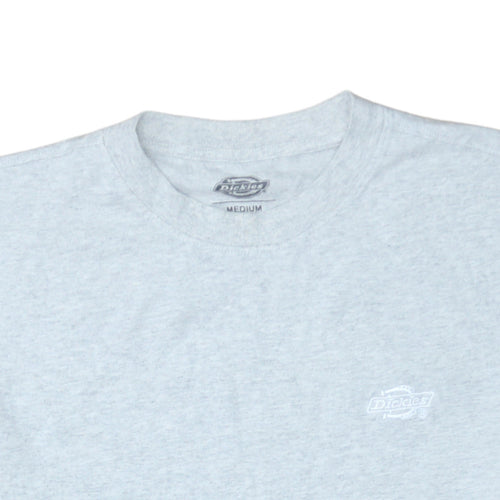 Dickies Men Grey Medium Regular Fit Crew Neck Cotton T-Shirt