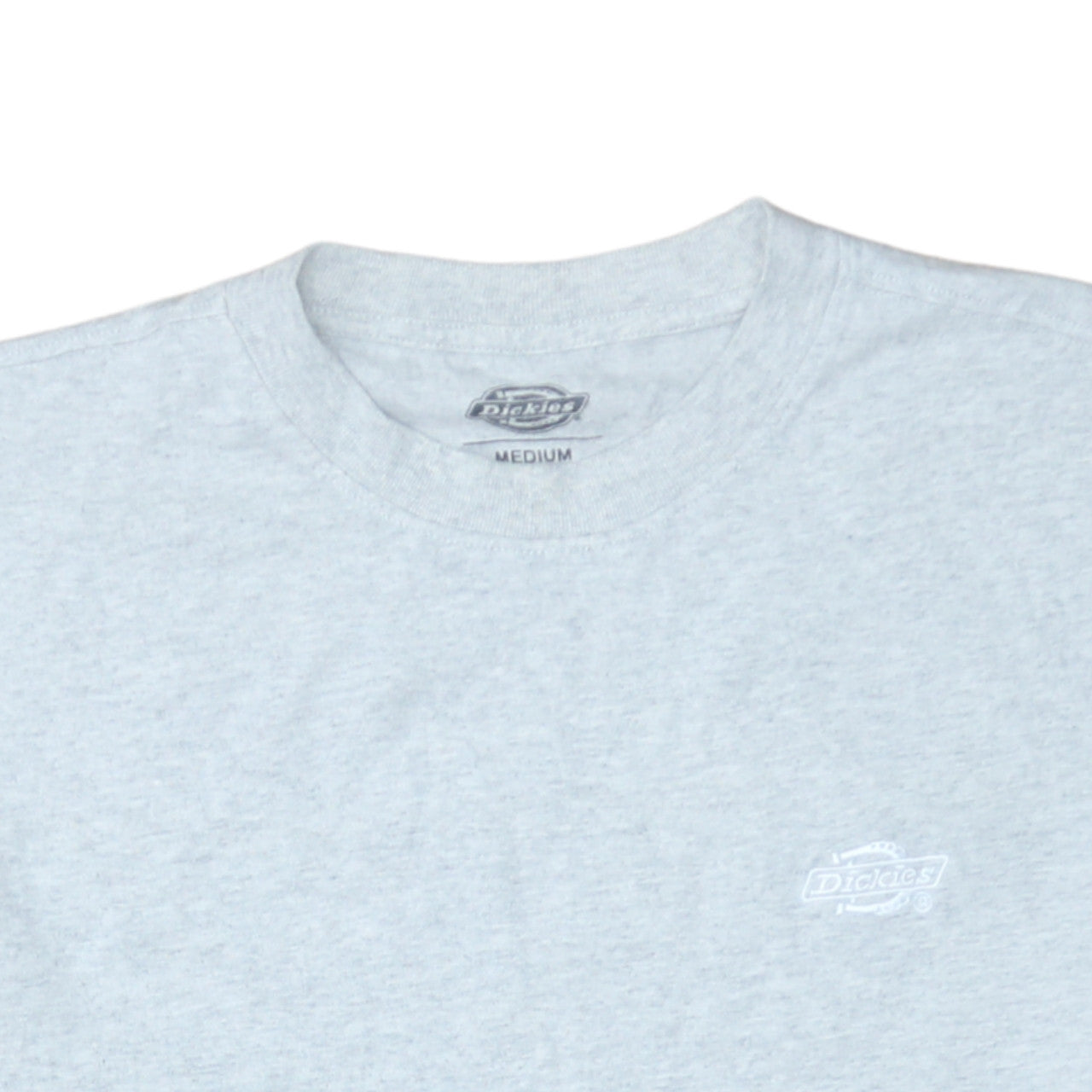 Dickies Men Grey Medium Regular Fit Crew Neck Cotton T-Shirt