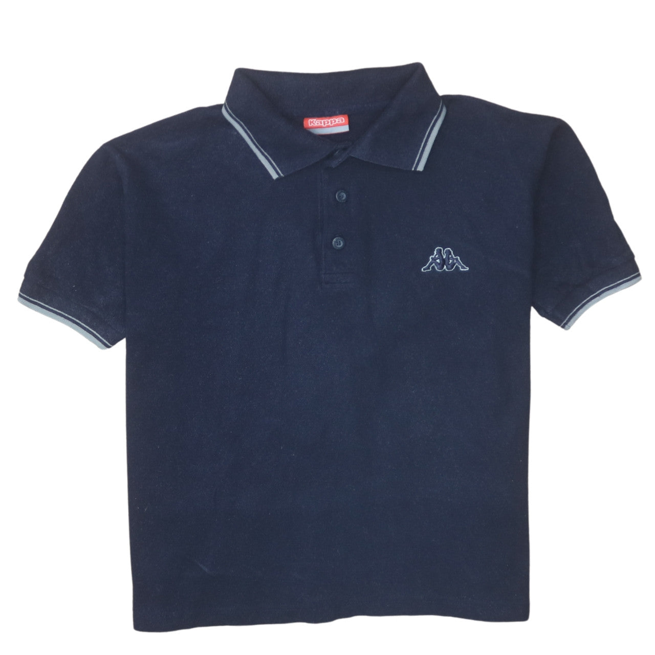 Kappa Men's Blue Short Sleeve Polo Shirt Size S Regular Fit