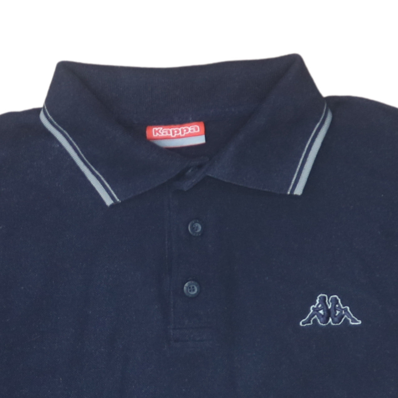 Kappa Men's Blue Short Sleeve Polo Shirt Size S Regular Fit