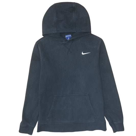 Nike Boys Black Pullover Hoodie XL 13-15 Years Fleece Lined Sportswear