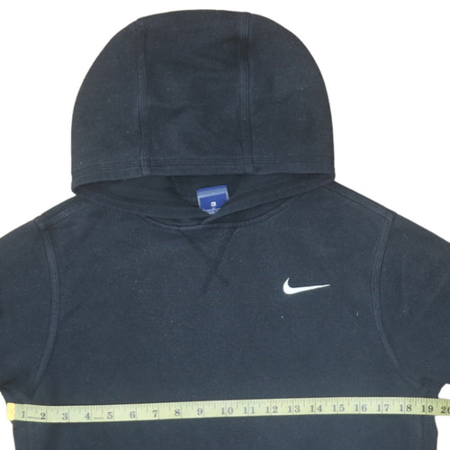 Nike Boys Black Pullover Hoodie XL 13-15 Years Fleece Lined Sportswear