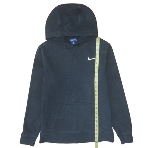 Nike Boys Black Pullover Hoodie XL 13-15 Years Fleece Lined Sportswear