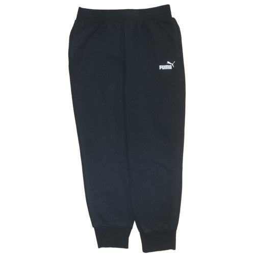Puma Men's Black Regular Fit Fleece Sweatpants M