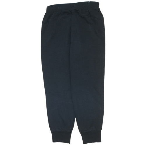 Puma Men's Black Regular Fit Fleece Sweatpants M