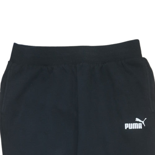 Puma Men's Black Regular Fit Fleece Sweatpants M