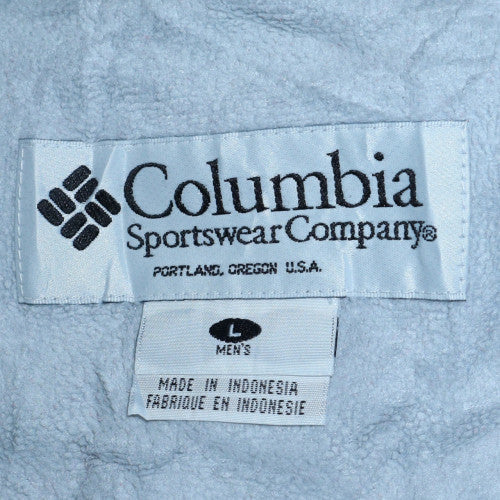 Columbia Men's Green L Fleece Lined Bodywarmer Waistcoat