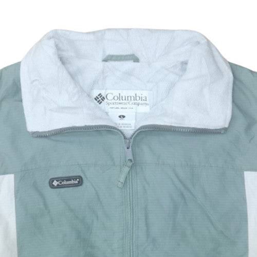 Columbia Men's Green L Fleece Lined Bodywarmer Waistcoat