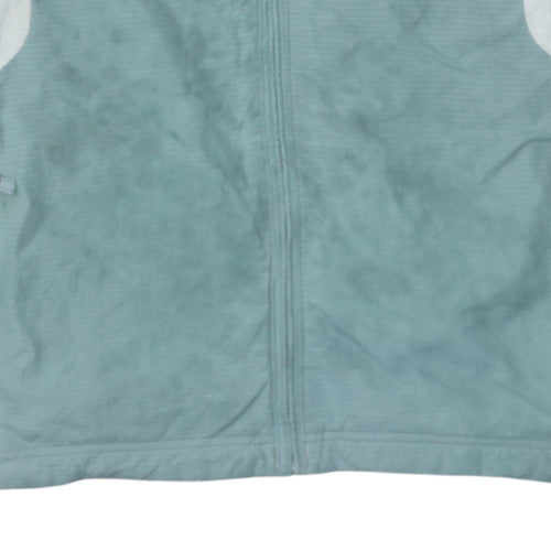 Columbia Men's Green L Fleece Lined Bodywarmer Waistcoat