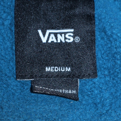 Vans Men's Blue Crew Neck Pullover Sweatshirt Medium