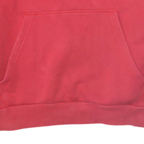 Adidas Men's Red Pullover Hoodie Size M Sports Fleece Sweatshirt