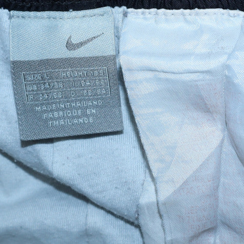 Nike Mens Navy Blue L Jogger Windbreaker Trousers Elastic Waist