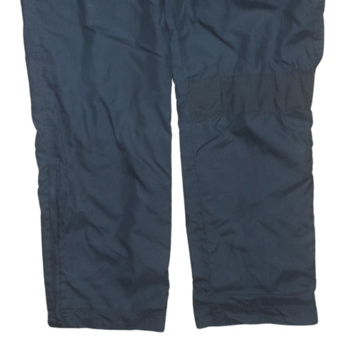Nike Mens Navy Blue L Jogger Windbreaker Trousers Elastic Waist