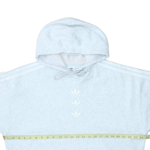 Adidas Women’s Grey Hoodie Size 16 Pullover Hooded Sweatshirt