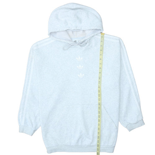 Adidas Women’s Grey Hoodie Size 16 Pullover Hooded Sweatshirt