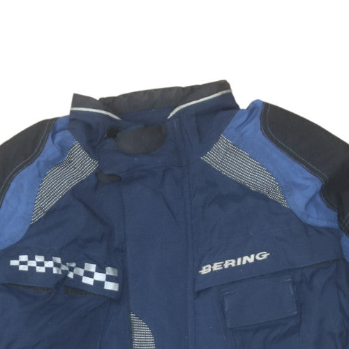 Bering Men's Blue M Motorcycle Jacket Waterproof Windproof Outdoor