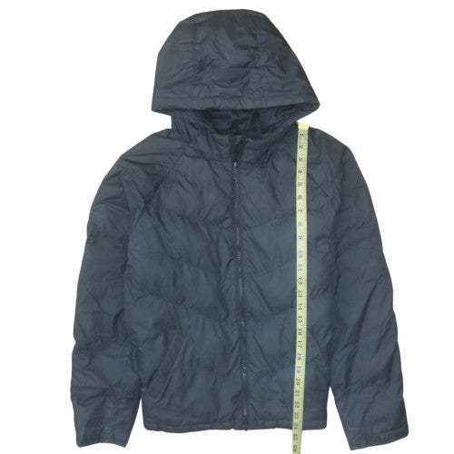 Nike Boys Black XL Puffer Jacket Hooded Winter Coat