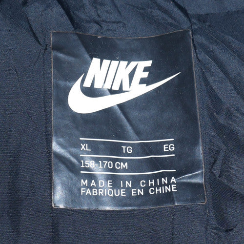 Nike Boys Black XL Puffer Jacket Hooded Winter Coat