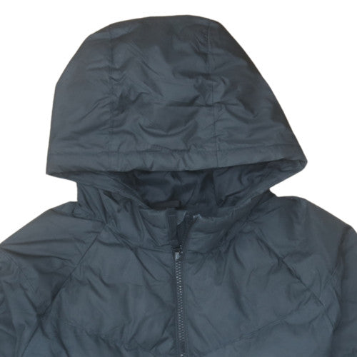 Nike Boys Black XL Puffer Jacket Hooded Winter Coat