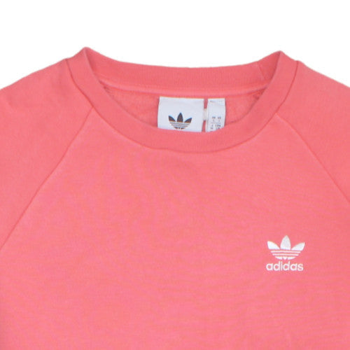 Adidas Men's Pink Crew Neck Long Sleeve Sweatshirt Size S