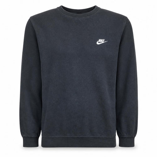 Nike Men's Black Crew Neck Pullover Sweatshirt Size M Sports Fleece