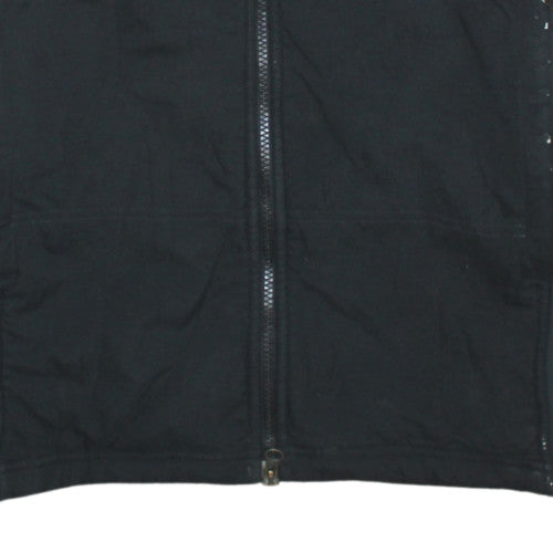 Adidas Men’s Black Softshell Hooded Jacket L Sports Full Zip