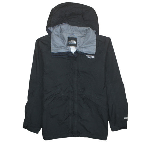 The North Face Womens Black Waterproof Hooded Rain Jacket L
