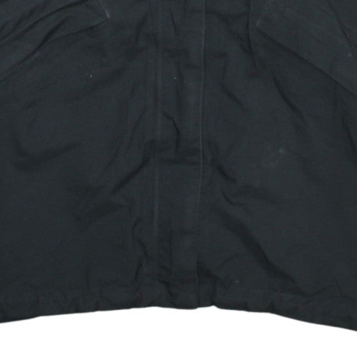 The North Face Womens Black Waterproof Hooded Rain Jacket L