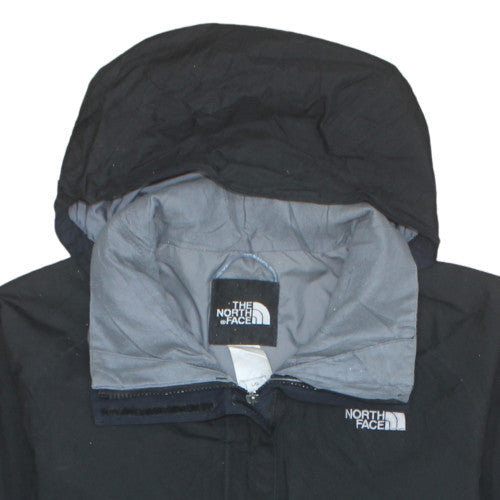 The North Face Womens Black Waterproof Hooded Rain Jacket L