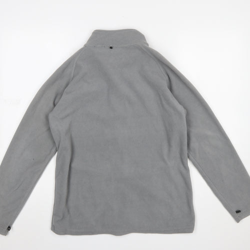 Regatta Boys Grey Fleece Full Zip Mid-Length Jacket 15-16 Years