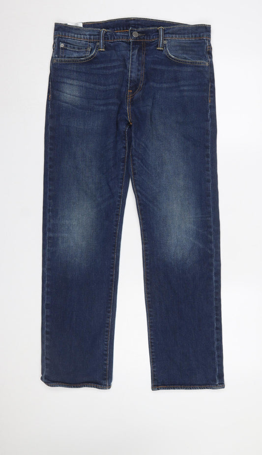 Levi's 504 Men's Blue Medium Wash Straight Denim Jeans W30 L32