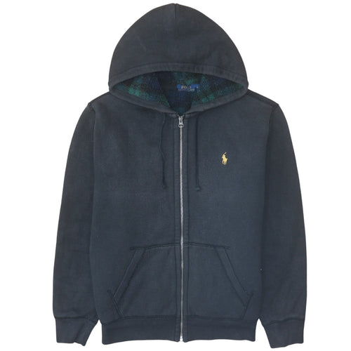Polo Ralph Lauren Men's Black Full Zip Hoodie M Regular Fit