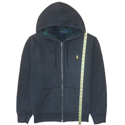 Polo Ralph Lauren Men's Black Full Zip Hoodie M Regular Fit