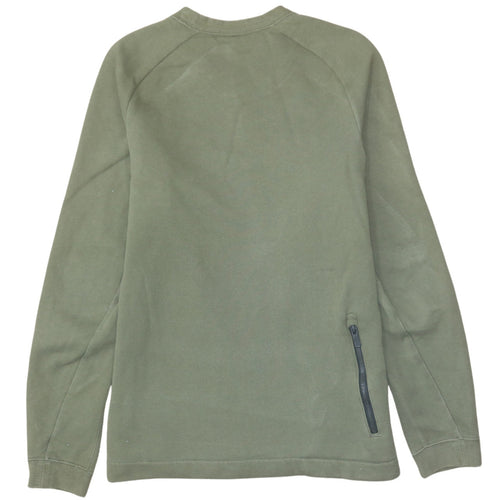 Nike Men’s Green Crew Neck Pullover Sweatshirt Size S Regular Fit