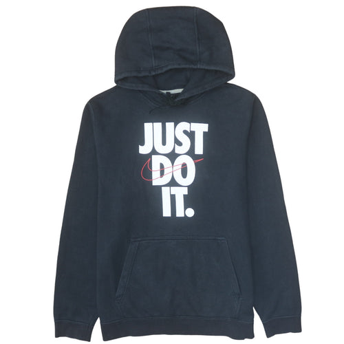 Nike Men's Black Pullover Hoodie Large Sports Graphic Fleece