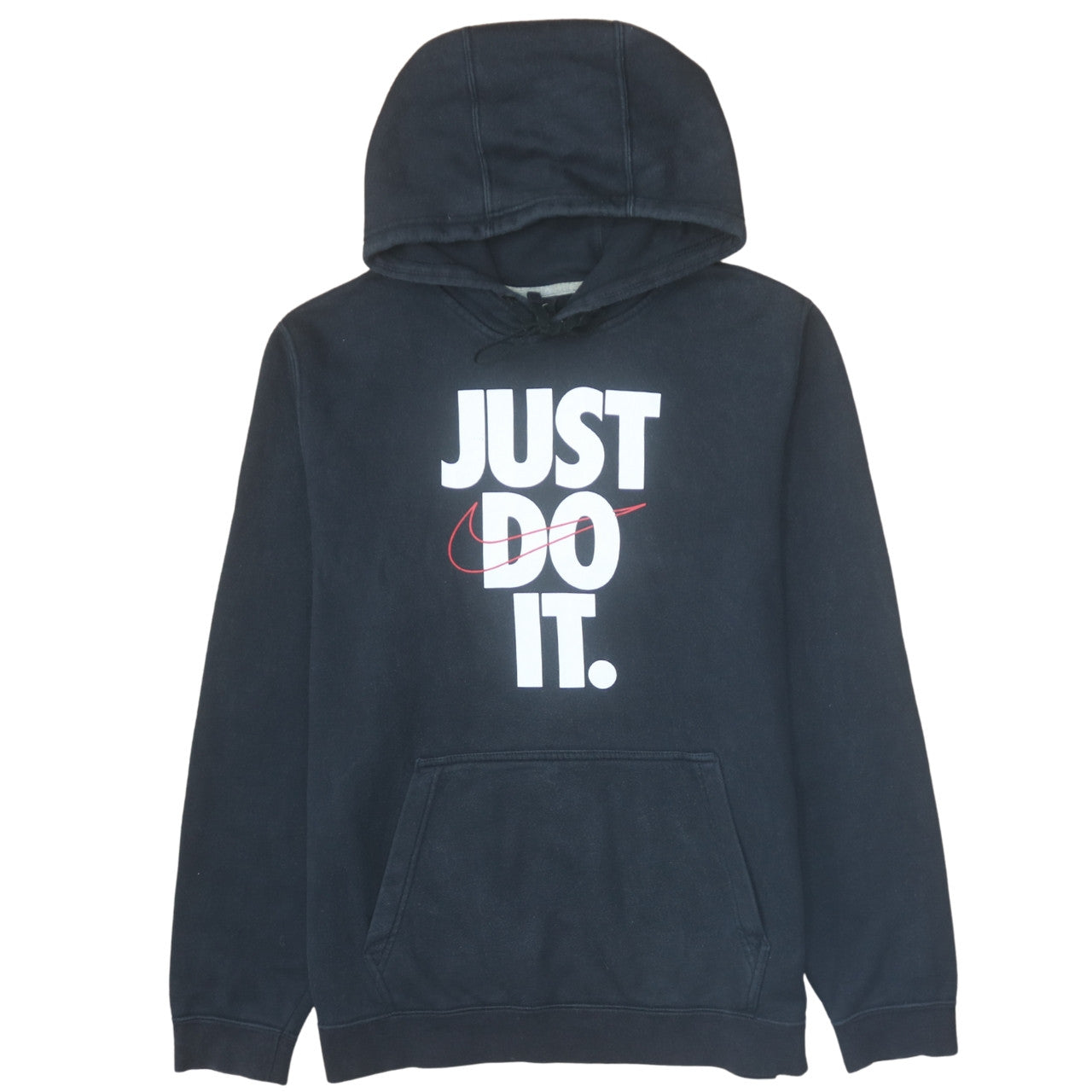 Nike Men's Black Pullover Hoodie Large Sports Graphic Fleece