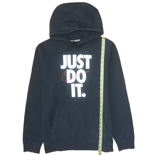 Nike Men's Black Pullover Hoodie Large Sports Graphic Fleece