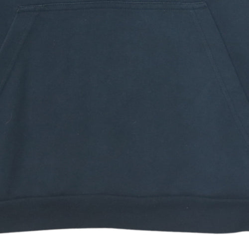 Adidas Men's Black Pullover Hoodie M Regular Fit Sports Fleece
