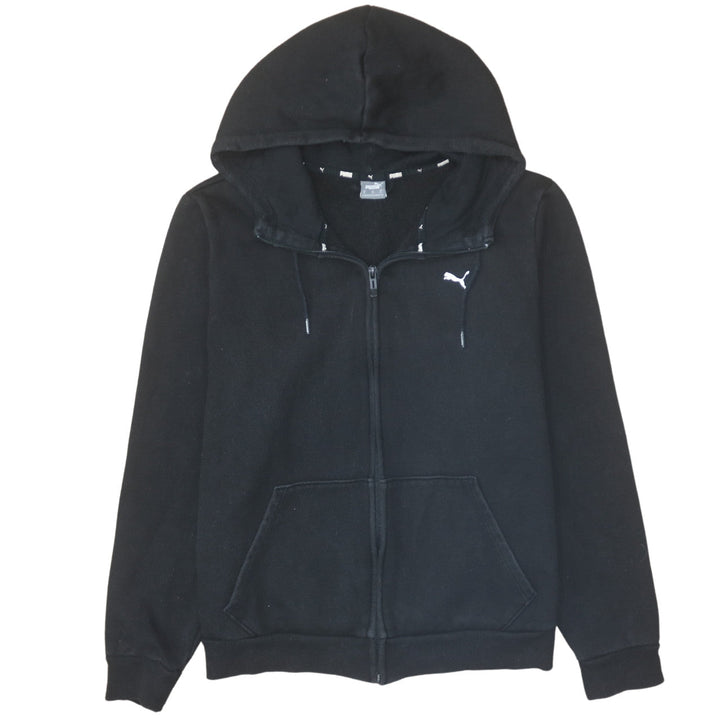 Puma Mens Black XL Full Zip Fleece Hoodie Sweatshirt