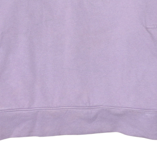 Under Armour Womens Purple XXL 12 Loose Fit Logo Pullover Hoodie