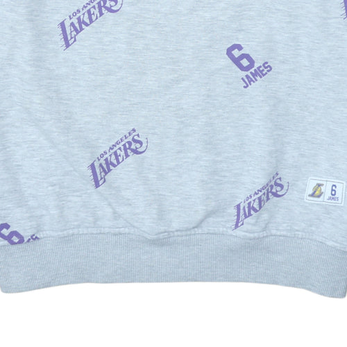 Primark NBA Los Angeles Lakers Grey XL Men's Sweatshirt